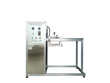Electric iron steam rate test device
